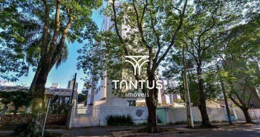 Apartamento com 1 dormitório para alugar, 63 m² por R$ 2.850,00/mês - Alto da Glória - Curitiba/PR