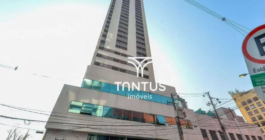 Apartamento com 1 dormitório à venda, 25 m² por r$ 330.000,00 - centro - curitiba/pr