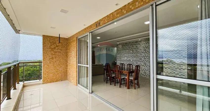 Vendo apartamento alto padrão no condomínio gran vista planta 145m2 - 3 suítes – ponta negra, manaus vista privilegiada para o rio negro