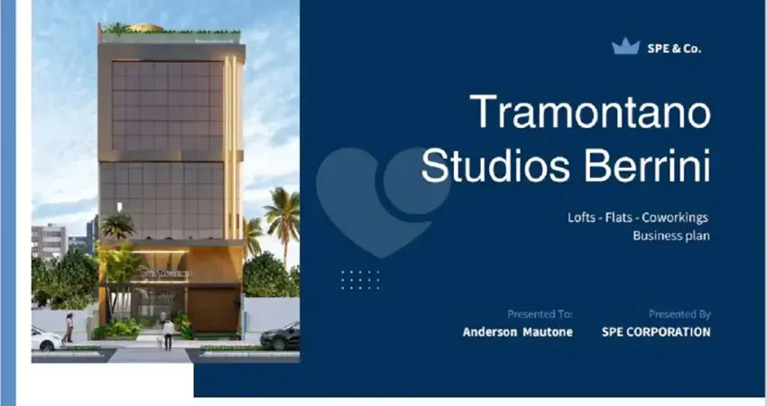 Studio à venda no condomínio tramontano studios berrini, são paulo - sp