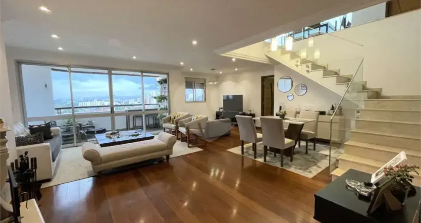 Cobertura à venda ou para alugar com 3 quartos, sendo 3 suítes, no condomínio quintas do morumbi, são paulo - sp