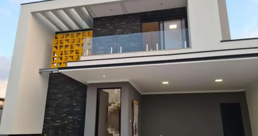 Belíssimo sobrado em condomínio fechado com infraestrutura moderna!!!