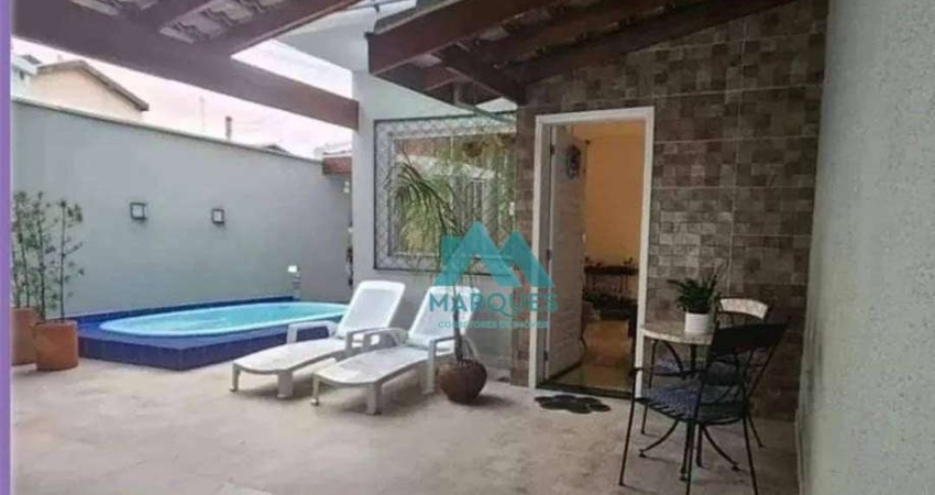 Sobrado com linda área gourmet a venda no Jardim Amália em Caçapava