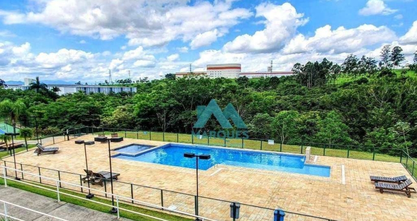 Maravilhoso terreno de esquina com vista  maravilhosa para o pôr do sol em condomínio fechado em Caçapava-SP