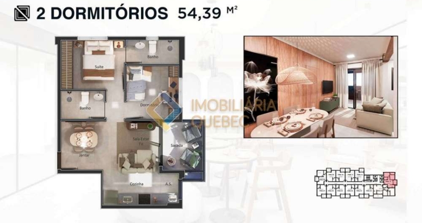 Apartamento com 1 quarto à venda na Rua Olímpia Meirelles Palma, Ribeirânia, Ribeirão Preto