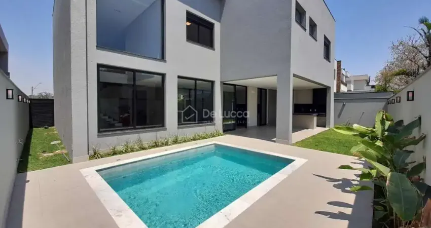 Casa em condomínio fechado com 4 quartos à venda na Avenida Carlos Diaulas Serpa, 100, Loteamento Parque dos Alecrins, Campinas