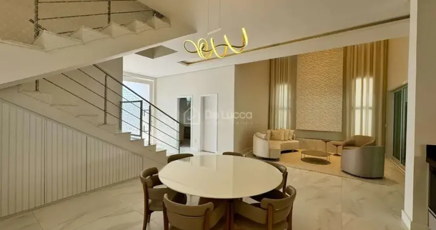 Casa em condomínio fechado com 4 quartos à venda na Avenida Carlos Diaulas Serpa, 100, Loteamento Parque dos Alecrins, Campinas