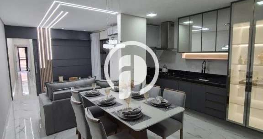 Espetacular Apartamento Garden decorado Utinga com 3 dorms, suite, 2 vgs, 80m2