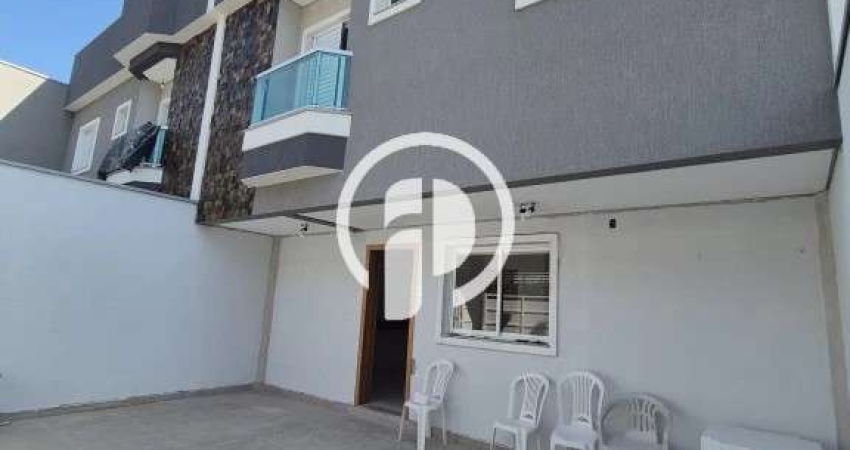 Sobrado Novo Px ao Hospital Mario Covas com 3 dorm, suite, terraço gourmet completo.