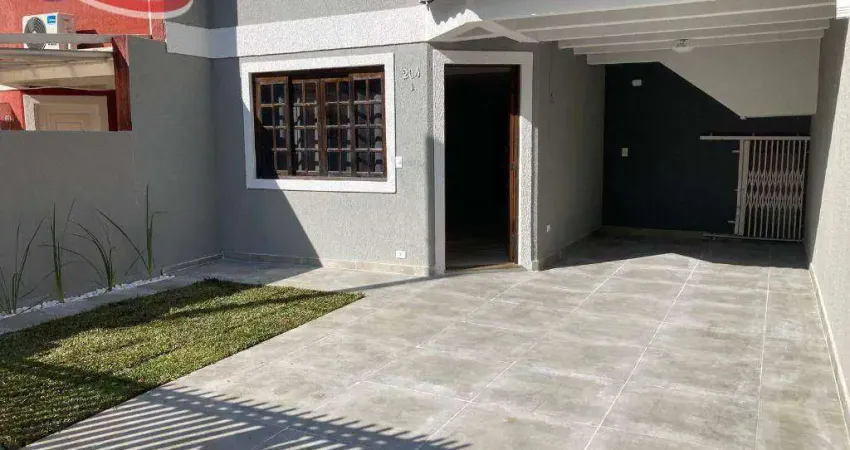 Sobrado com 3 dormitórios para alugar, 100 m² por R$ 3.913,22/mês - Barreirinha - Curitiba/PR