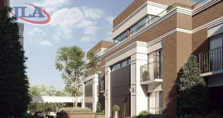 Casas em condominio fechado no ahú - 3 suites à venda, 266 m² por r$ 2.720.000 - curitiba/pr