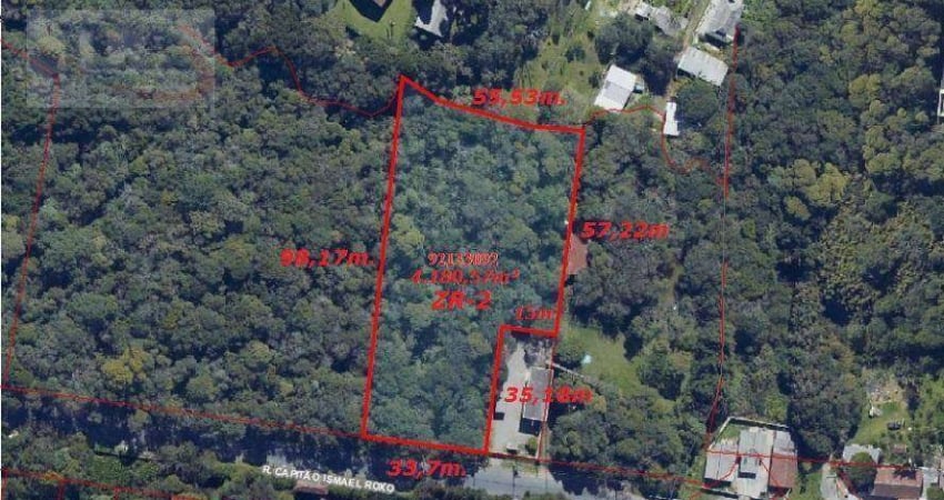Terreno à venda, 4180 m² por R$ 1.000.000,00 - Abranches - Curitiba/PR