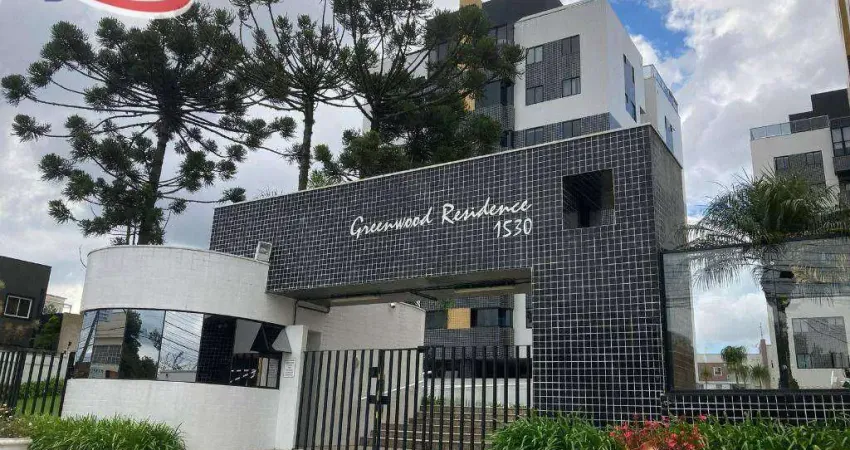Apartamento com 2 dormitórios para alugar, 69 m² por R$ 4.501,00/mês - Ahú - Curitiba/PR