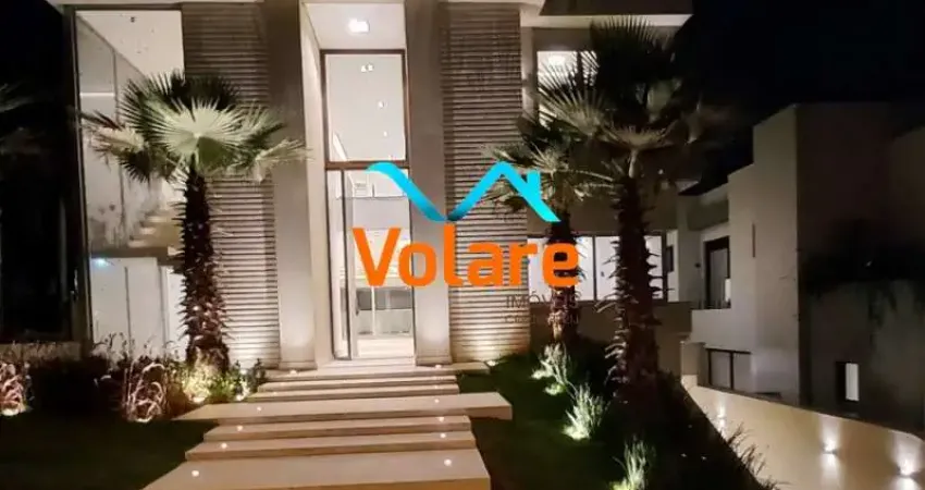 Luxuosa casa em condomínio com 4 suítes, 995m² e 12 vagas em Alphaville Residencial Um em Barueri-SP. Imperdível!