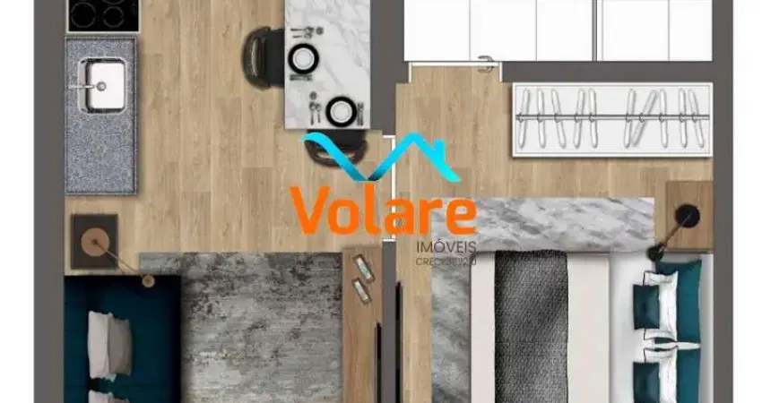Apartamento à venda no Butantã, São Paulo-SP. 1 quarto, 1 sala, 1 banheiro, 24m². Venha conferir!