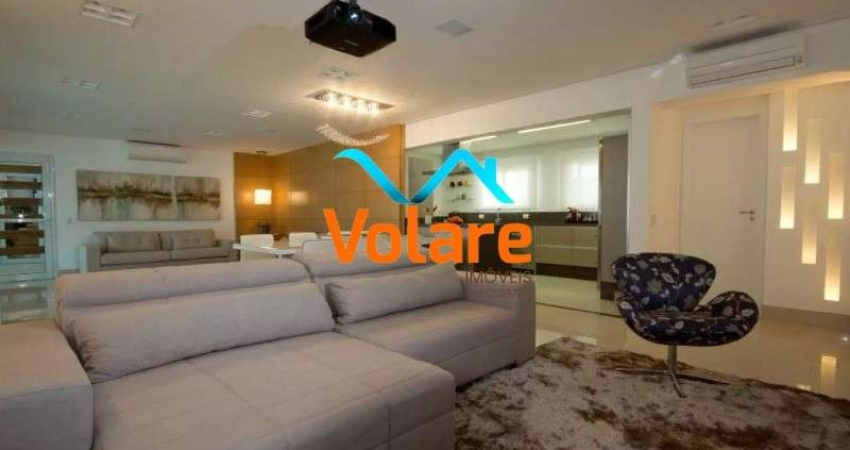 Apartamento luxuoso com 3 suítes e 3 salas em Alphaville - Barueri/SP, 212m², 5 banheiros e 3 vagas de garagem!