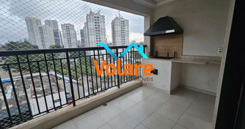 Apartamento para locação de alto padrão no Continental, Osasco-SP: 2 quartos, 1 suíte, 2 salas, 2 banheiros, 1 vaga, 61m².