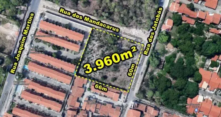 Terreno à venda na Rua dos Jatobás, Passaré, Fortaleza