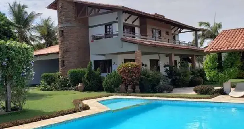 Veras aluga por temporada casa maravilhosa com 4 suítes no porto das dunas