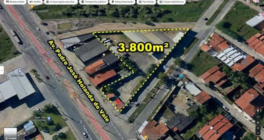 Terreno à venda na Avenida Padre José Holanda do Vale, Piratininga, Maracanaú