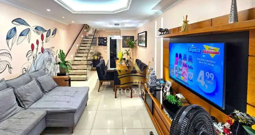 Casa geminada com 4 quartos sendo 3 suítes à venda, 211 m² - Recreio dos Bandeirantes - Rio de Janeiro/RJ