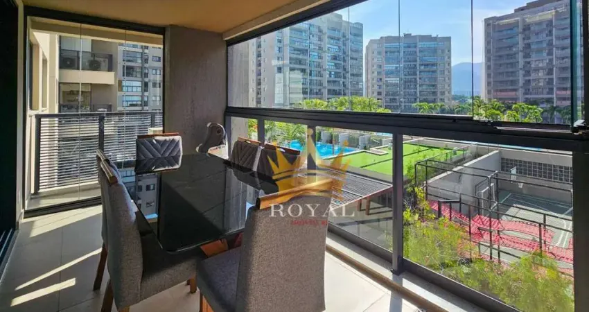 Apartamento porteira fechada com 3 quartos à venda, 92 m² - barra da tijuca - rio de janeiro/rj