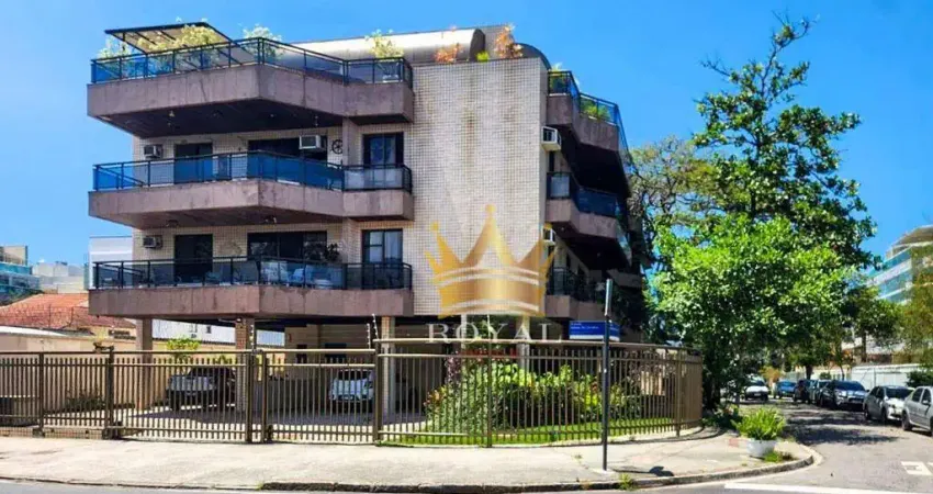 Cobertura com 3 dormitórios à venda, 220 m² por r$ 1.300.000,00 - recreio dos bandeirantes - rio de janeiro/rj