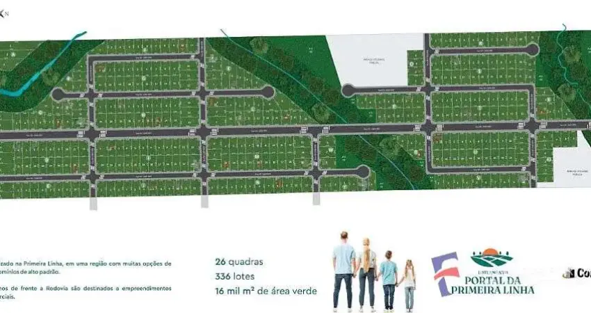 Terreno à venda no Primeira Linha, Criciúma 