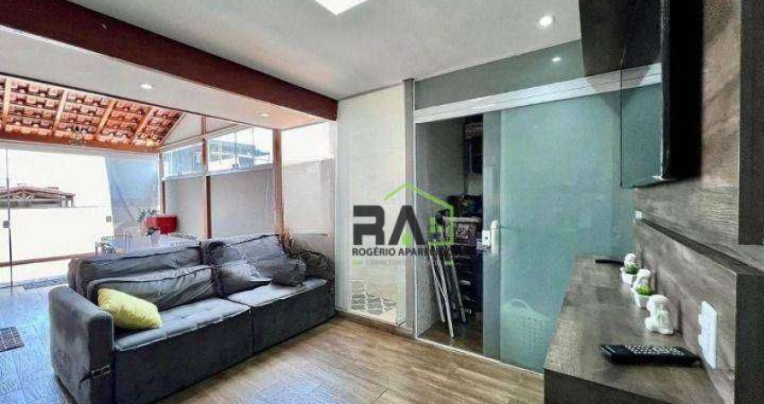 Cobertura com 2 dormitórios à venda, 96 m² por R$ 520.000 - Parque das Nações - Santo André/SP