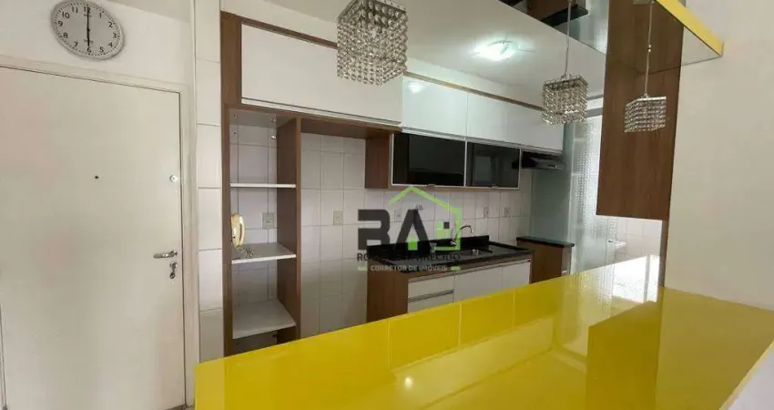 Apartamento com 3 dormitórios para alugar, 65 m² por R$ 2.200/mês - Jardim Santo André - Santo André/SP