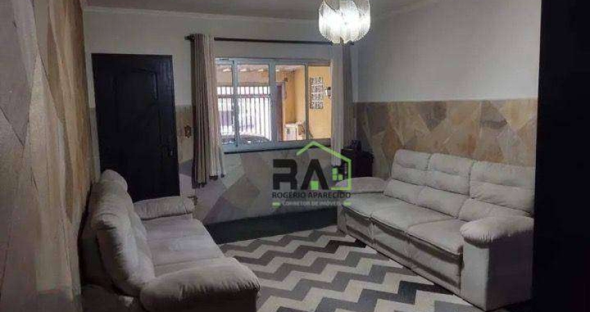 Sobrado com 4 dormitórios à venda, 176 m² por R$ 560.000 - Vila Scarpelli - Santo André/SP