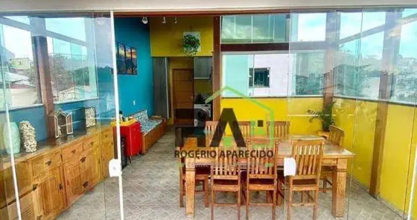 Cobertura com 2 dormitórios à venda, 84 m² por R$ 365.000 - Vila Linda - Santo André/SP
