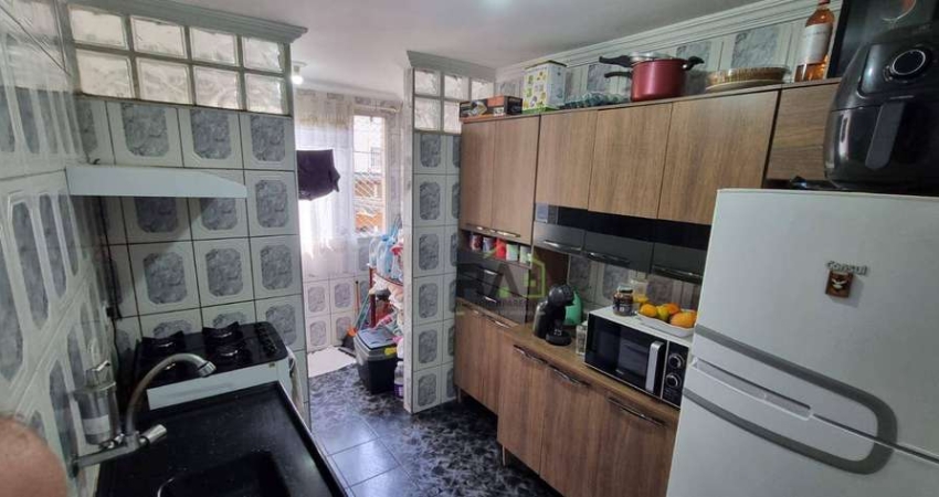 Apartamento com 2 dormitórios à venda, 55 m² por R$ 215.000 - Jardim Alvorada - Santo André/SP