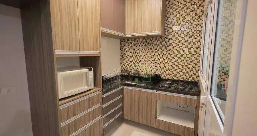 Apartamento com 2 dormitórios à venda, 47 m² por R$ 435.000 - Vila Floresta - Santo André/SP