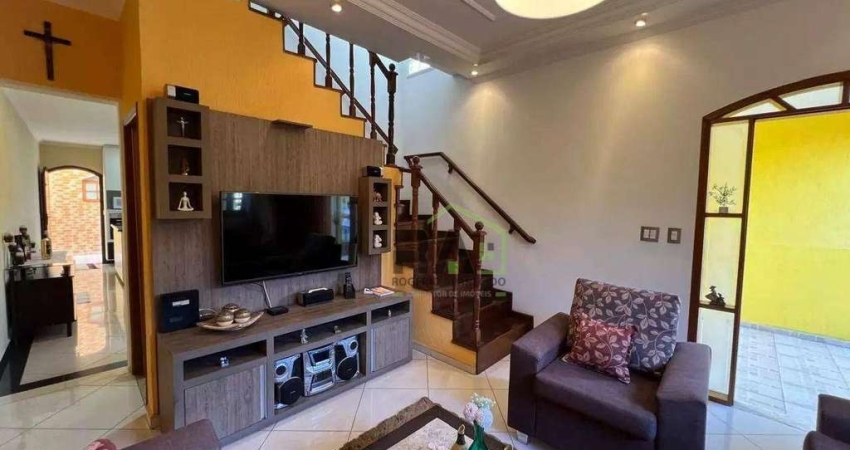 Sobrado com 3 dormitórios à venda, 172 m² por R$ 750.000 - Vila Pires - Santo André/SP