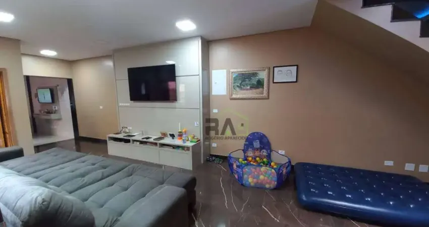 Sobrado com 3 dormitórios à venda, 100 m² por R$ 990.000 - Vila Linda - Santo André/SP