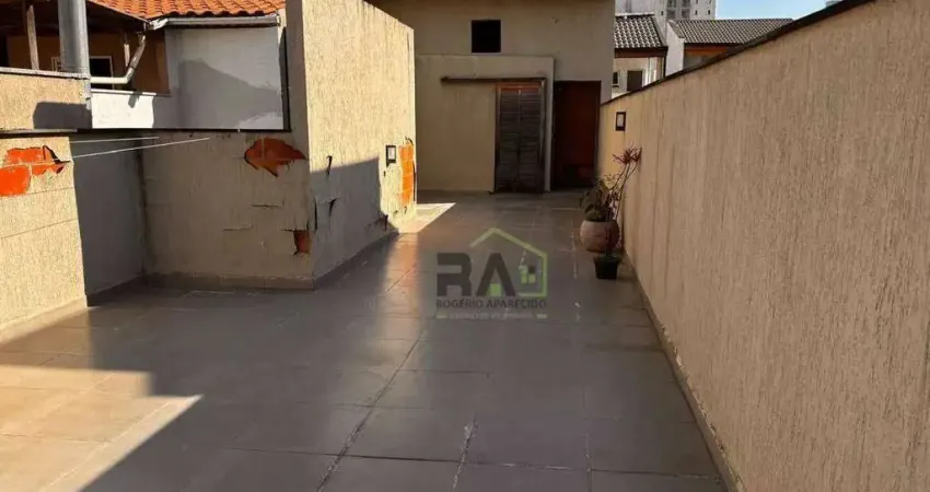 Cobertura com 1 dormitório à venda, 120 m² por r$ 484.000 - vila leopoldina - santo andré/sp