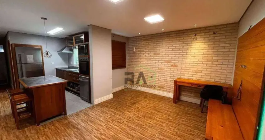 Cobertura com 1 dormitório à venda, 120 m² por r$ 484.000,00 - vila leopoldina - santo andré/sp