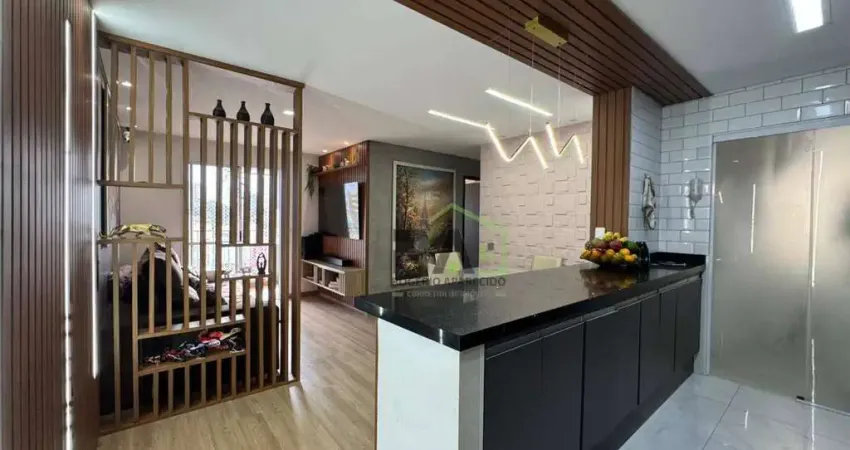 Apartamento com 2 dormitórios à venda, 73 m² por r$ 660.000,00 - vila helena - santo andré/sp