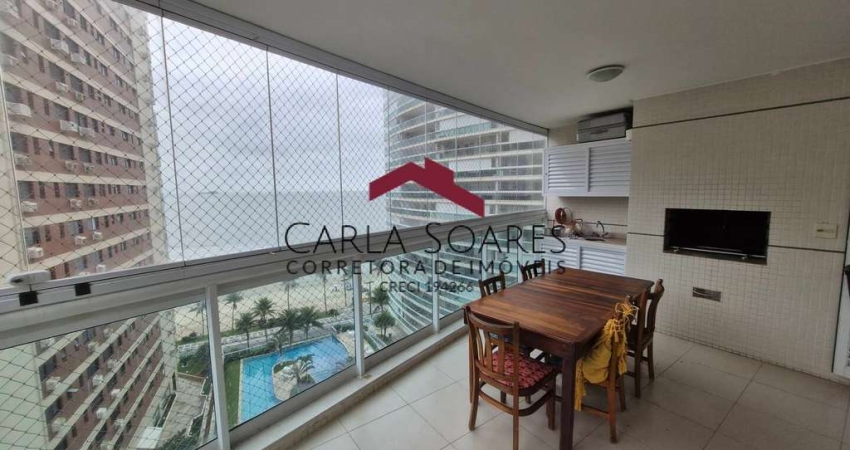 Apartamento venda ou loc anual condomínio oceano astúrias guarujá sp