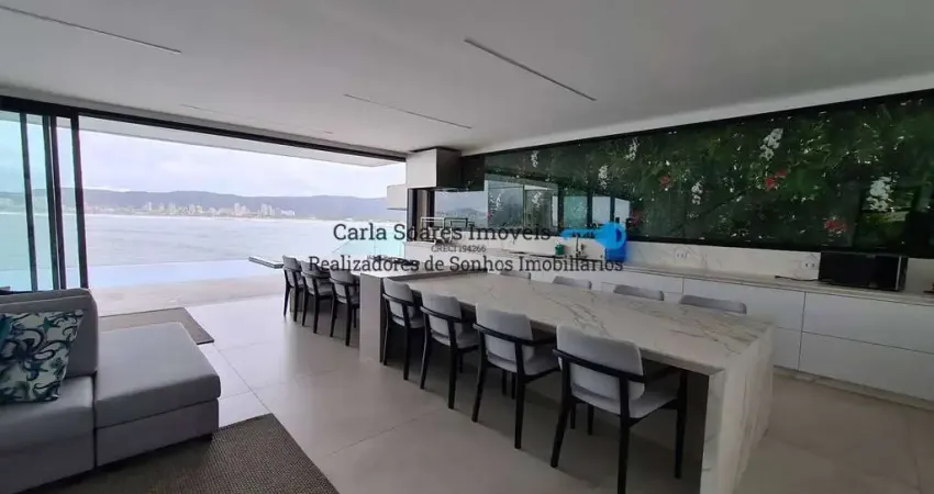 Casa com 6 quartos para alugar na Rua Cherne, 01, Península, Guarujá