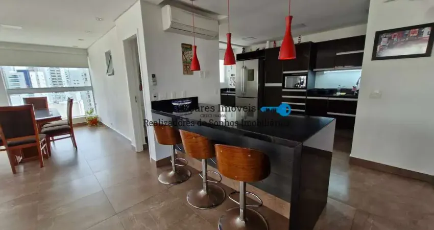 Linda cobertura a vend/loc anual frente mar astúrias guarujá sp