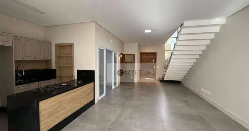 Sobrado com 4 dormitórios, 184 m² - venda por R$ 1.300.000,00 ou aluguel por R$ 8.440,00/mês - Jardim Montreal Residence - Indaiatuba/SP