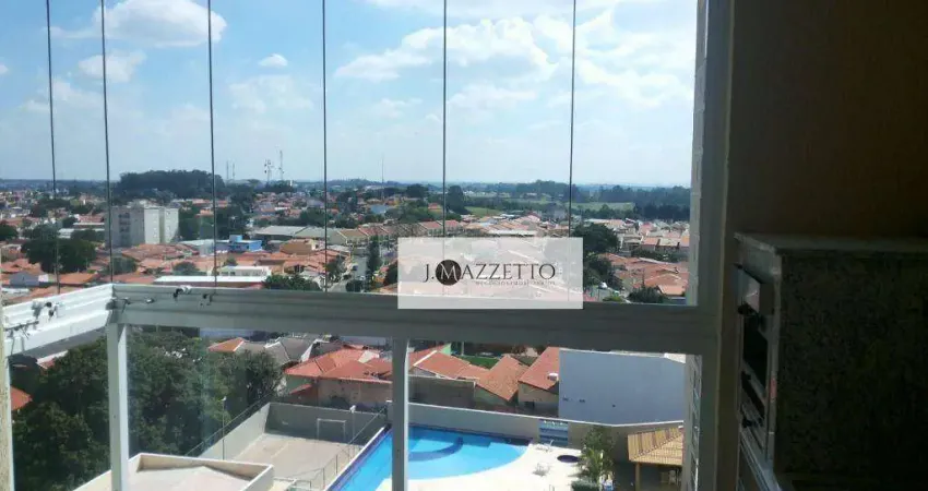 Apartamento com 3 dormitórios para alugar, 83 m² por R$ 4.160,00/mês - Aqui se Vive - Indaiatuba/SP