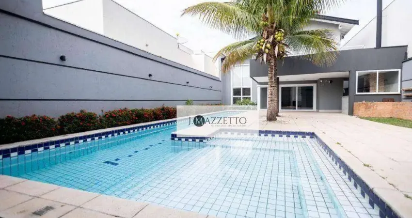 Sobrado com 3 dormitórios, 268 m² - venda por r$ 1.990.000,00 ou aluguel por r$ 13.641,00/mês - residencial beira da mata - indaiatuba/sp