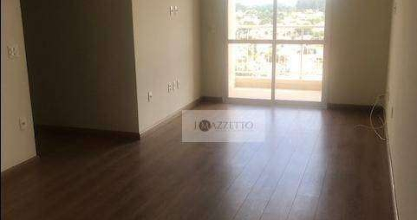 Apartamento com 3 dormitórios para alugar, 107 m² por R$ 5.065,00/mês - Vila Todos os Santos - Indaiatuba/SP