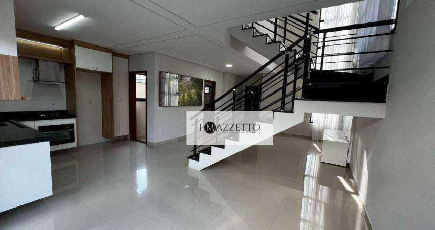 Sobrado com 3 dormitórios para alugar, 132 m² por R$ 7.131,86/mês - Loteamento Park Gran Reserve - Indaiatuba/SP