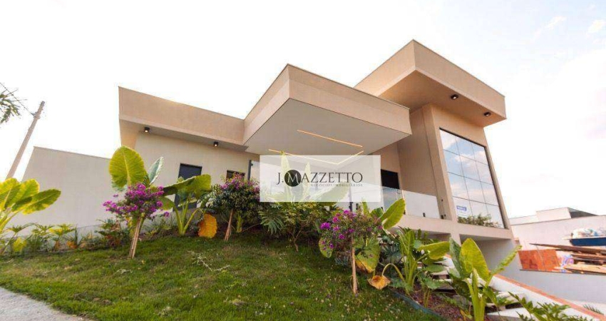 Casa com 3 suítes para compra, 316 m² por R$ 2.200.000 - Condomínio Piemonte - Indaiatuba/SP