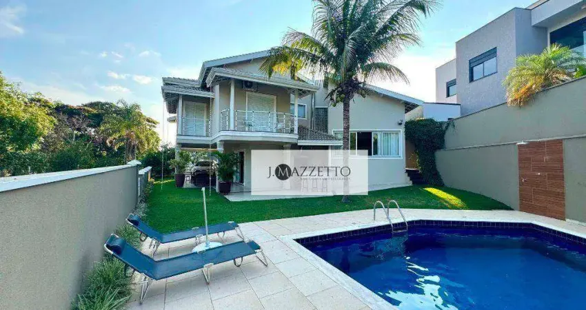 Sobrado com 4 dormitórios à venda, 279 m² por R$ 2.480.000 - Loteamento Ville Coudert - Indaiatuba/SP