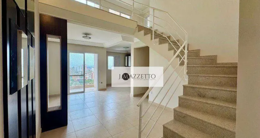 Apartamento Duplex com 2 dormitórios para alugar, 262 m² por R$ 9.154,00/mês - Vila Todos os Santos - Indaiatuba/SP